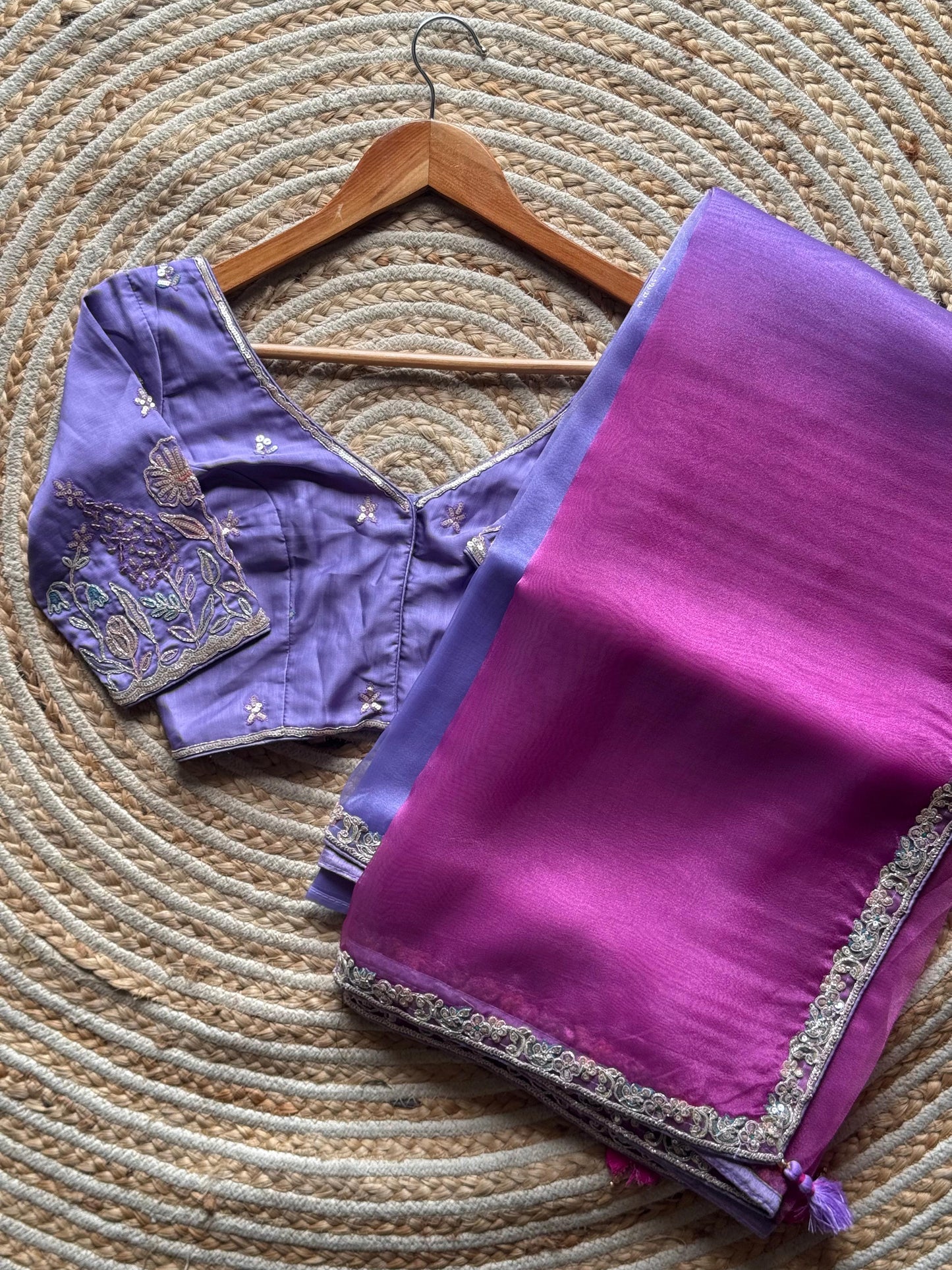 Purple Reverie Saree