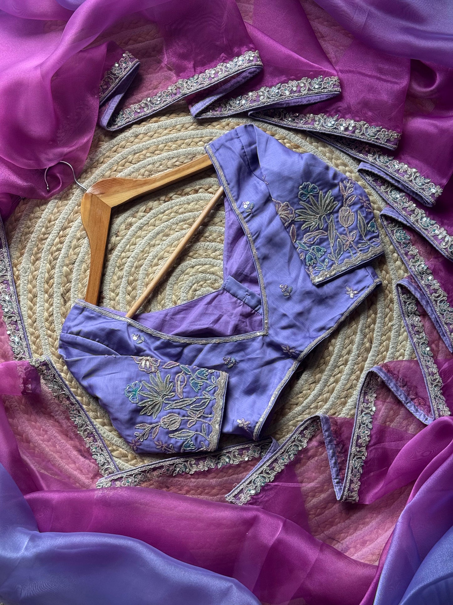 Purple Reverie Saree