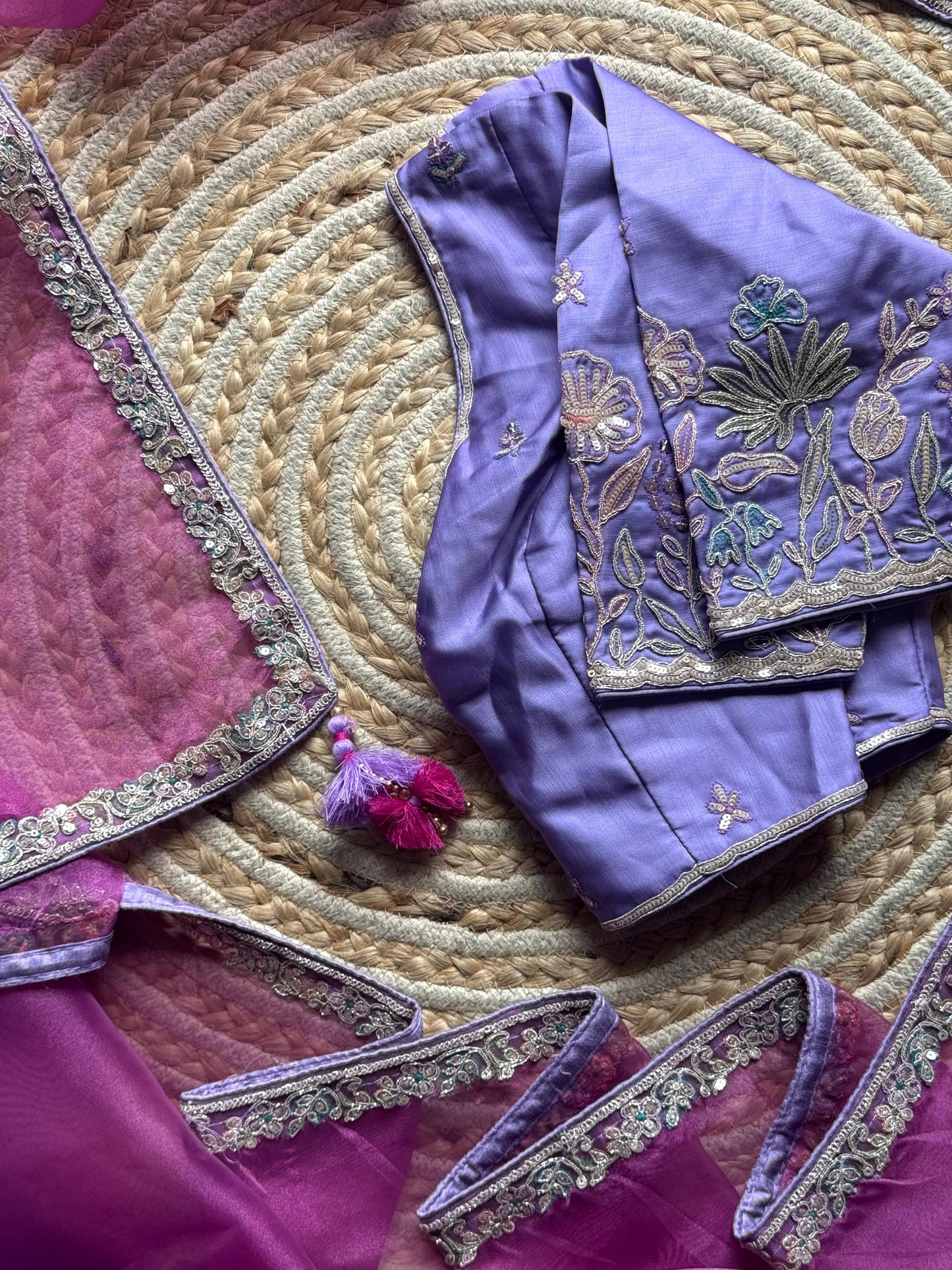 Purple Reverie Saree