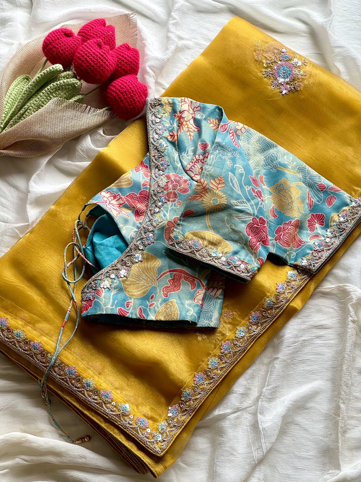 Sunshine Aura Saree