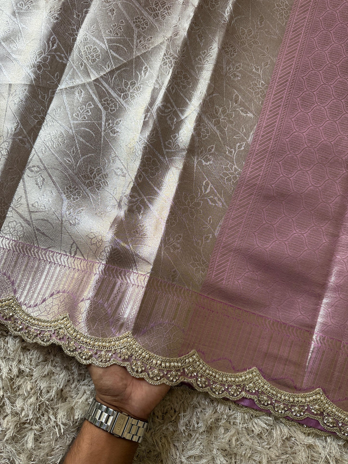 Moti Resham Banarasi Saree