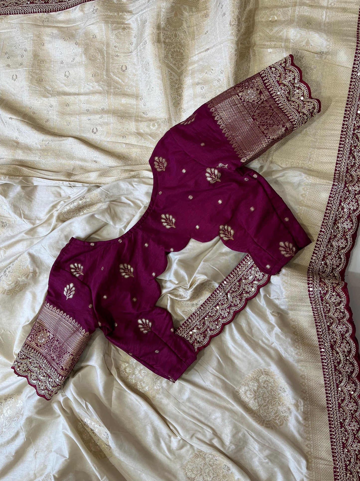 Gold Harmony Saree