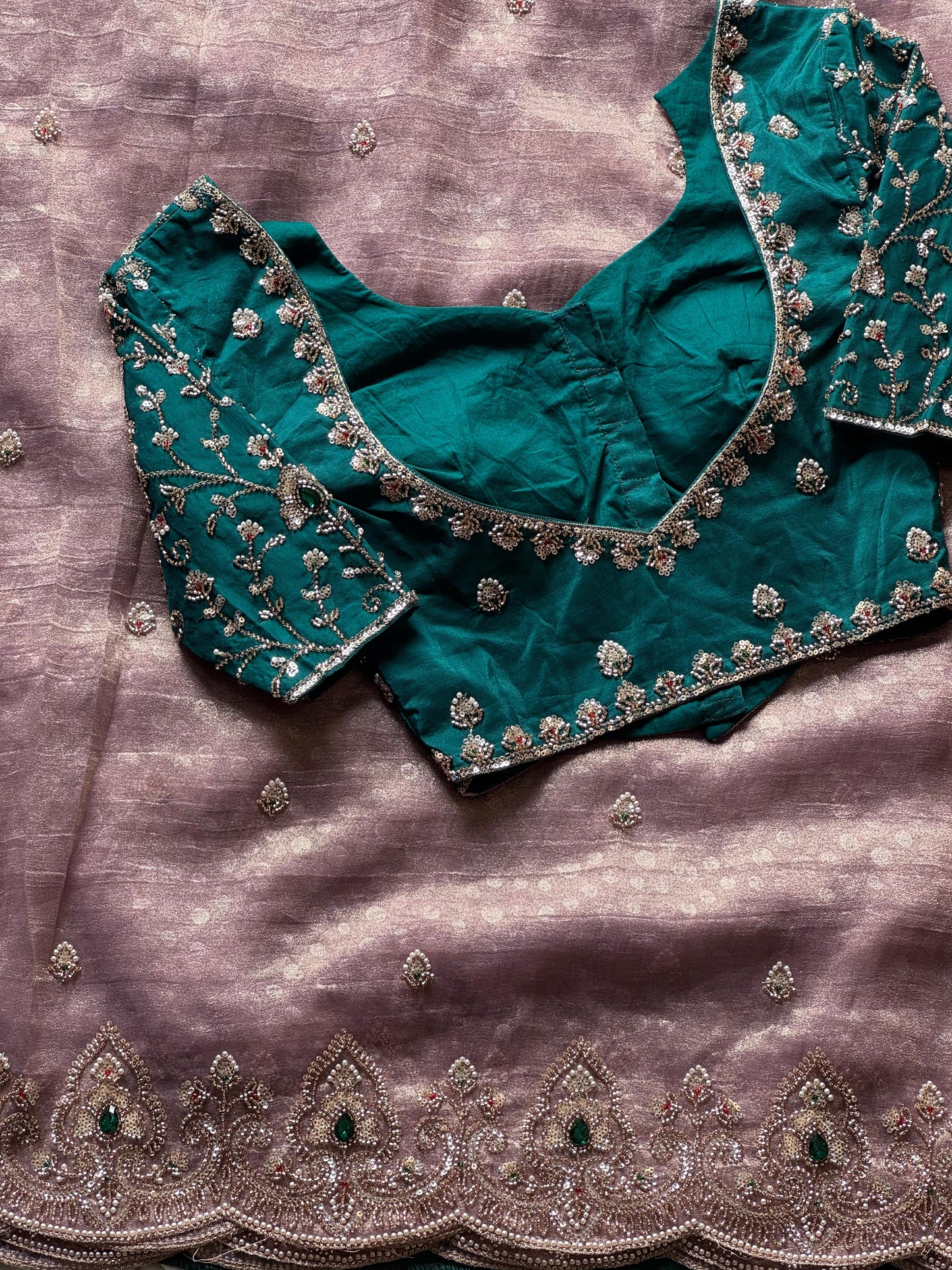 Emerald Royal Saree