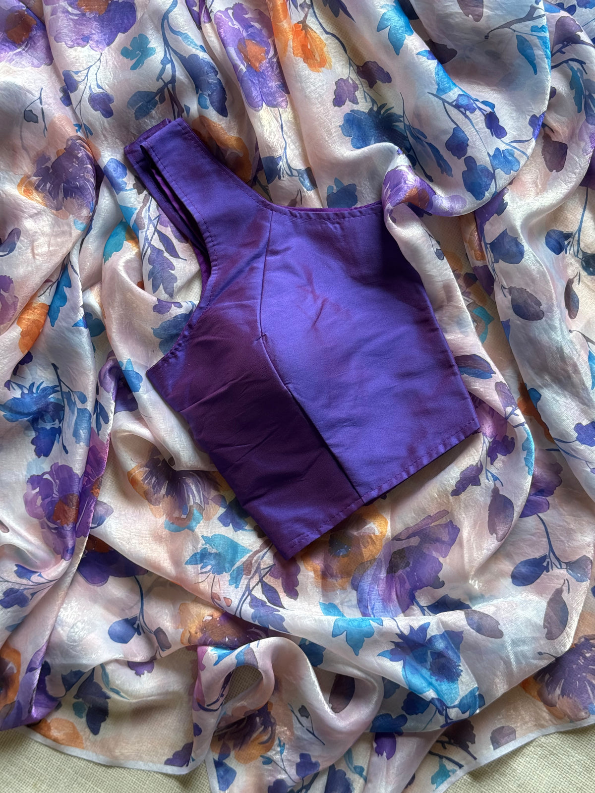 Purple bliss Saree