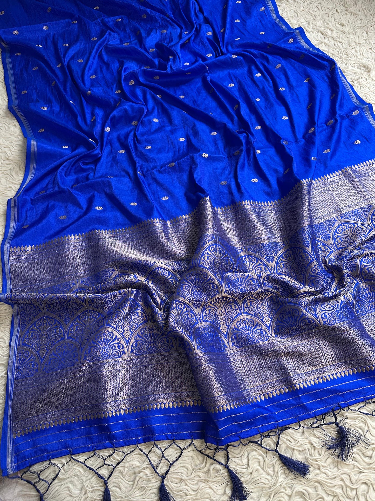 Regal Sapphire Saree
