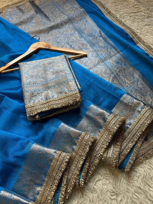 Sunehri Gul(Royal (Turquoise)