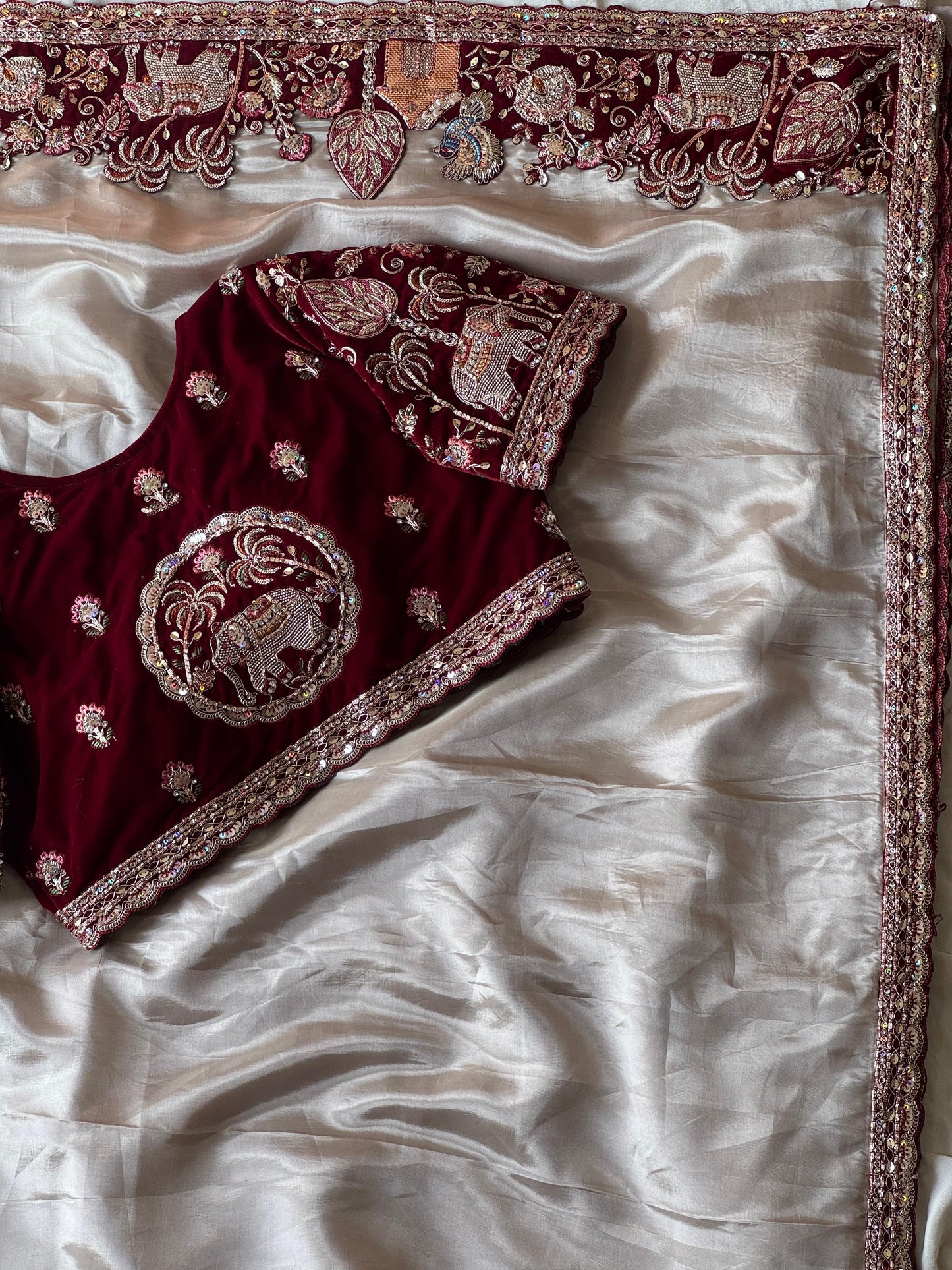 Gul-E-Shehnai Saree