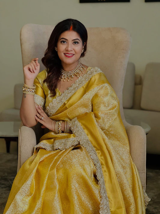 Divine Glow Saree