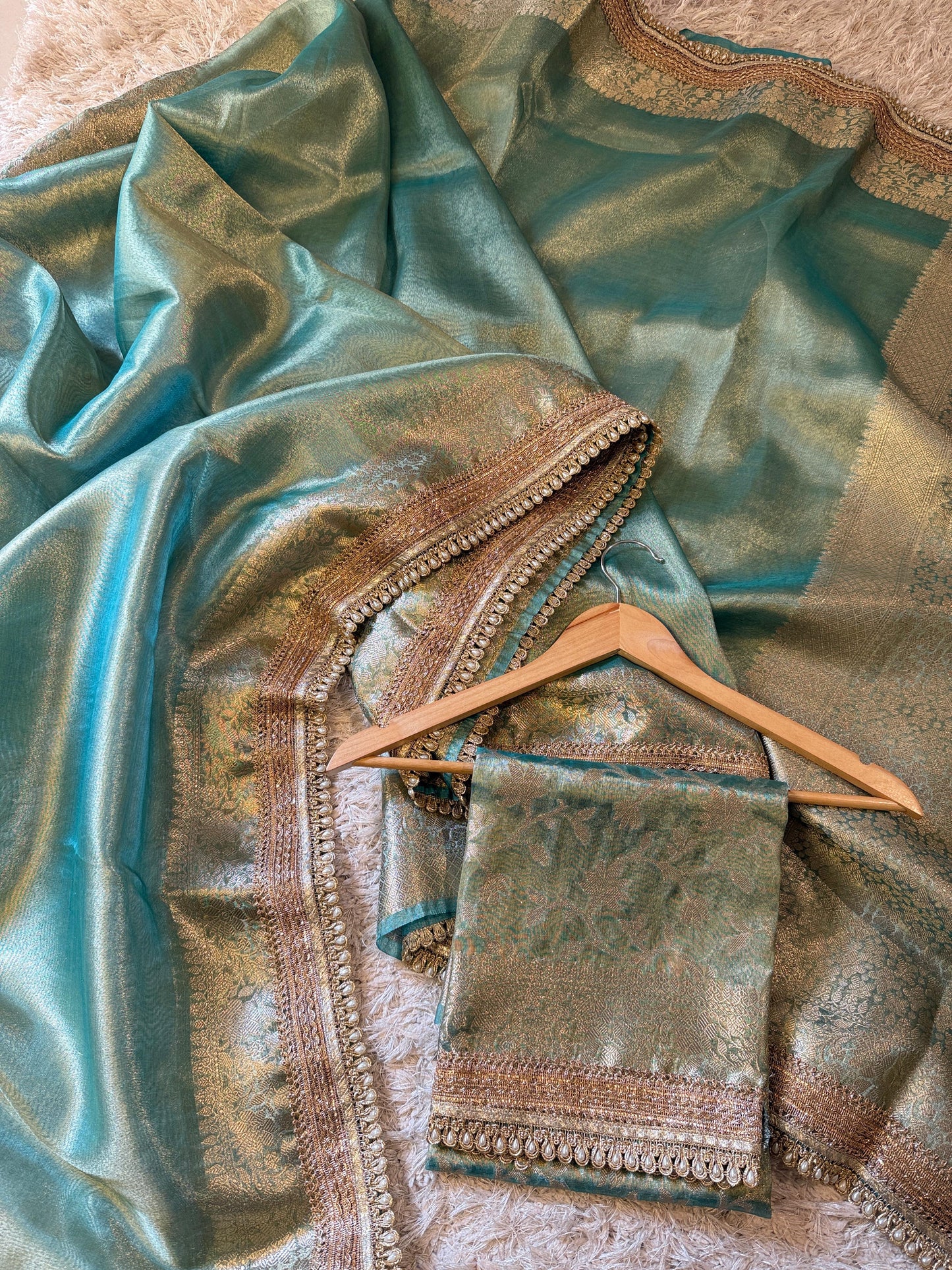 Meher Sea Mist Saree