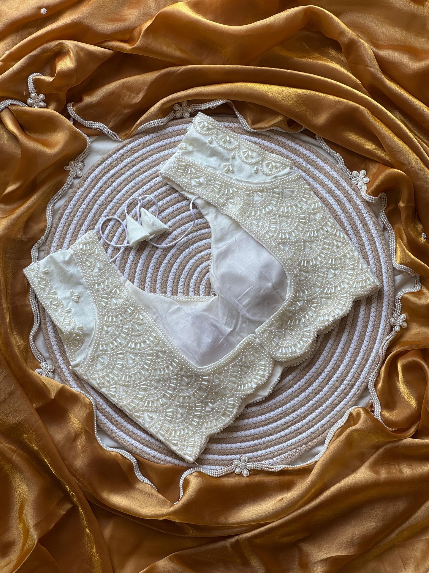 Rajkumari Pearl Saree