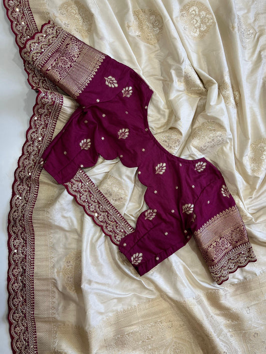 Gold Harmony Saree