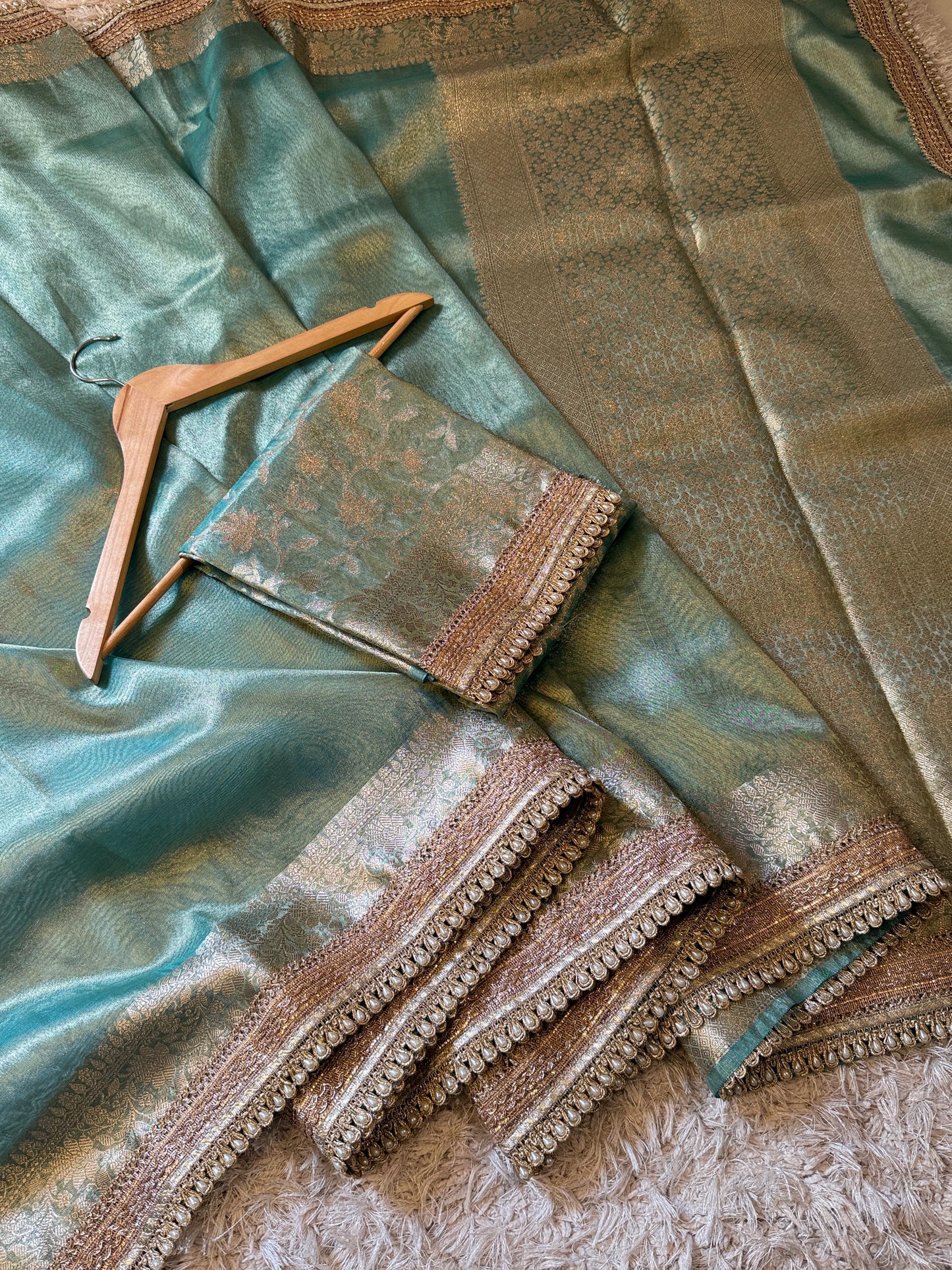 Meher Sea Mist Saree