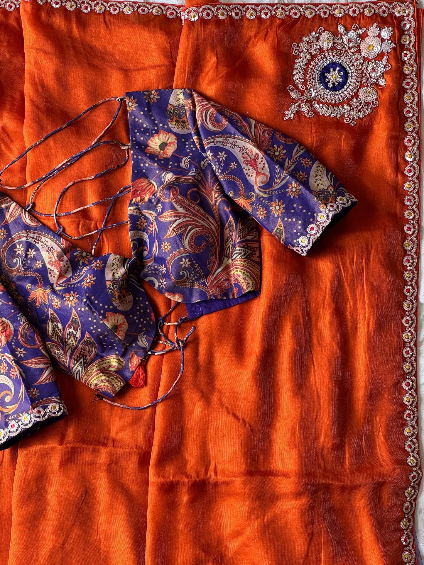 Rustique Bloom Saree