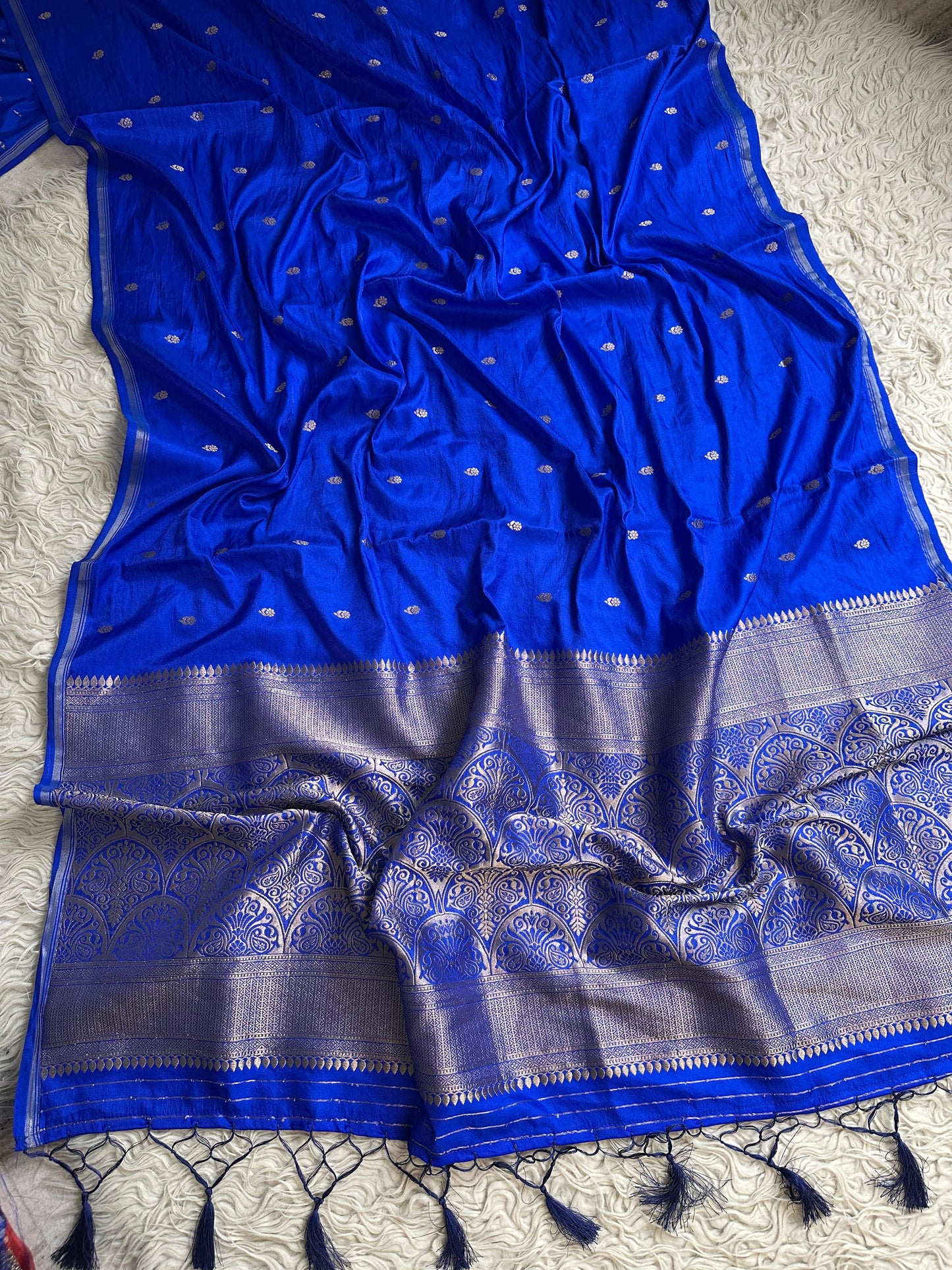 Regal Sapphire Saree