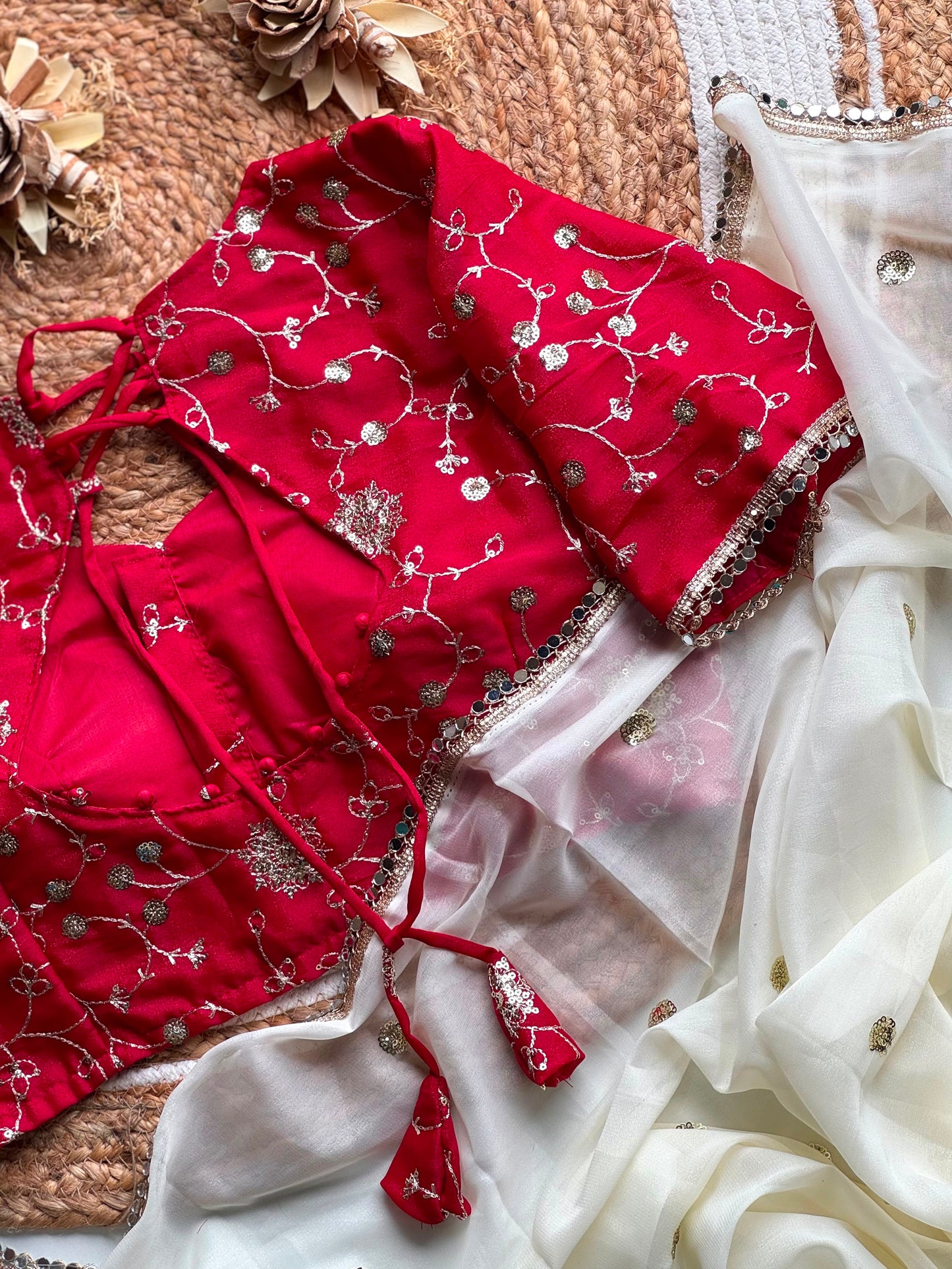 Crimson Grace Saree