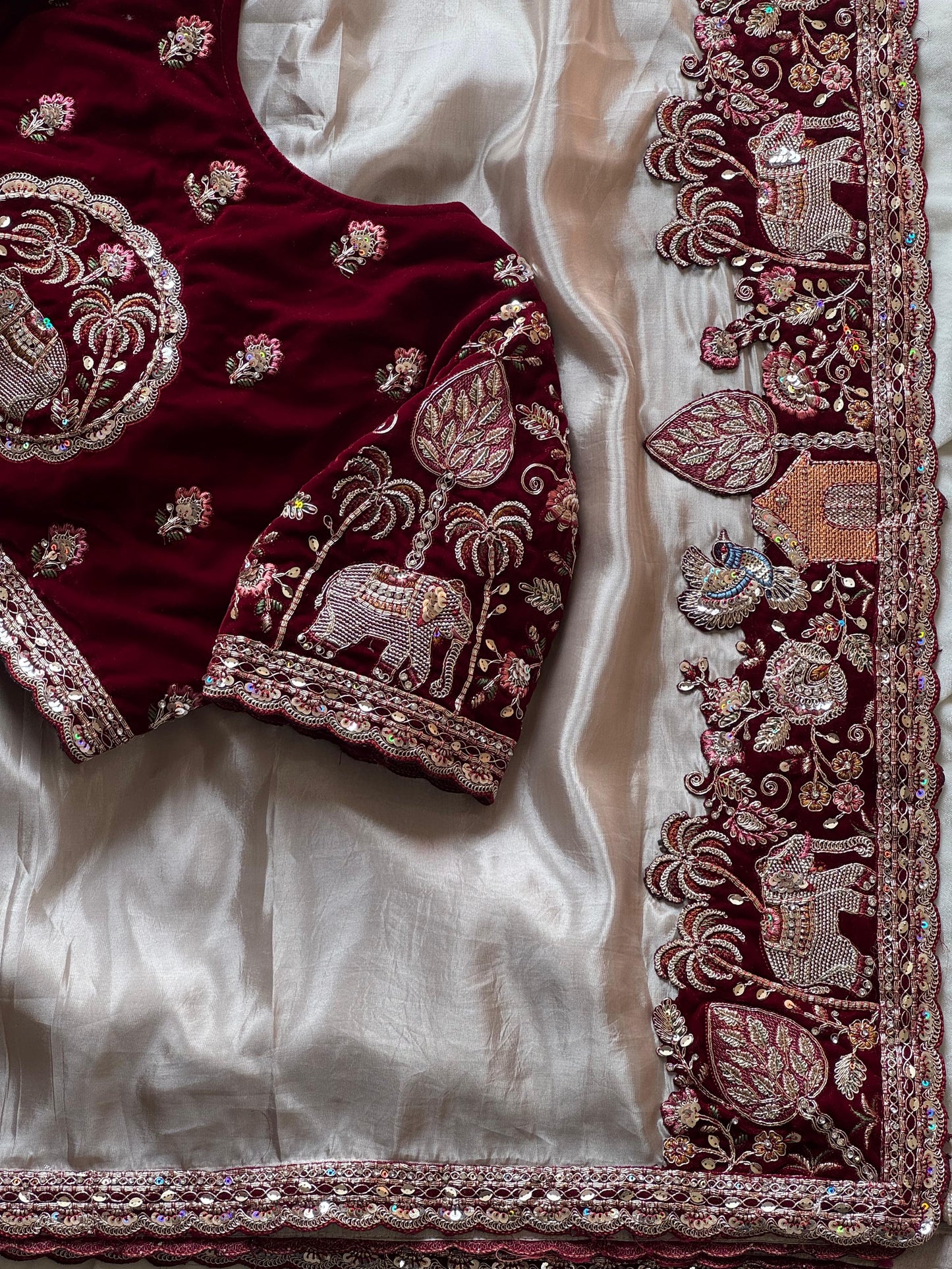 Gul-E-Shehnai Saree