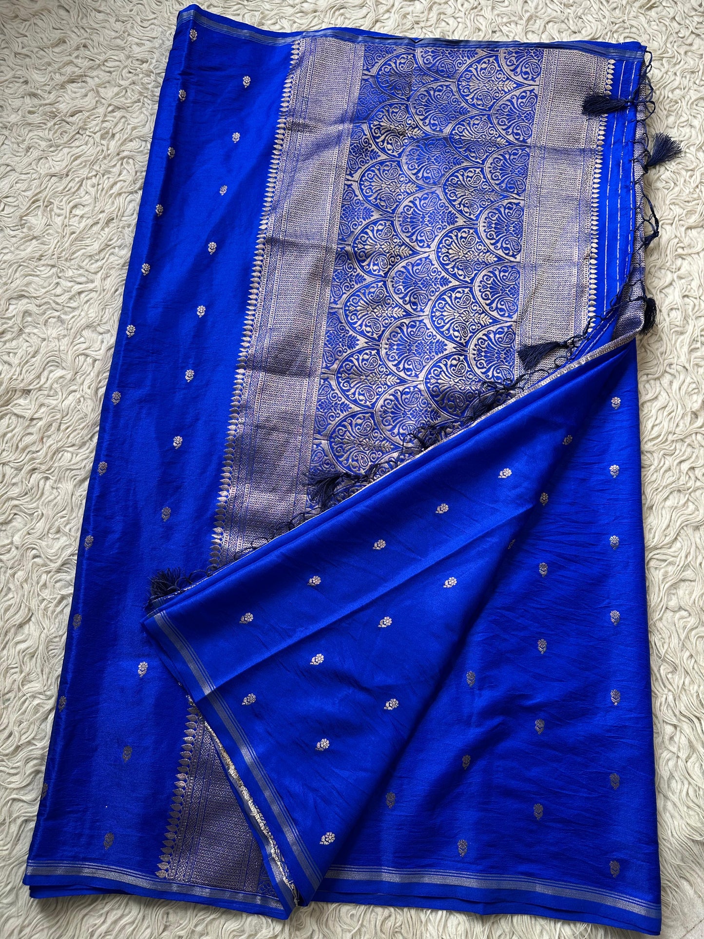 Regal Sapphire Saree