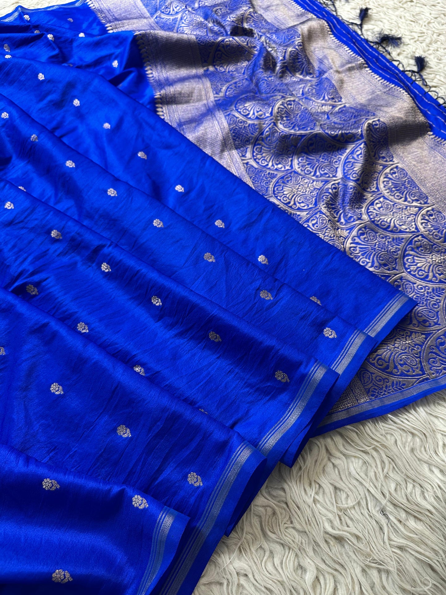 Regal Sapphire Saree