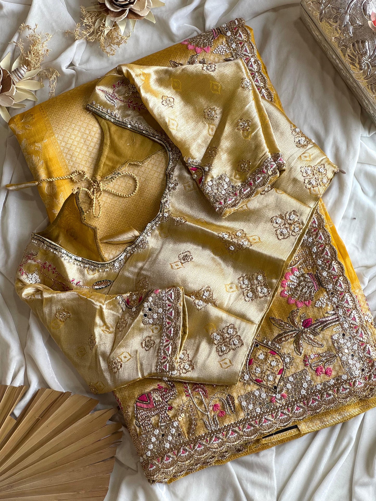 Suvarna Gulbahar Saree