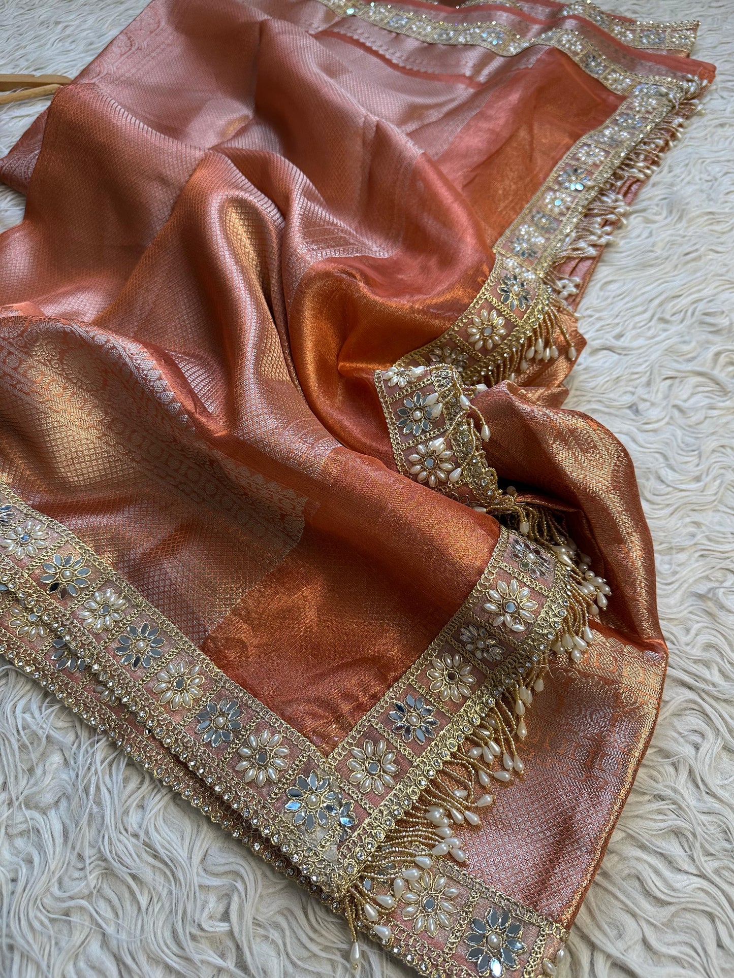 Cooper mirage Saree