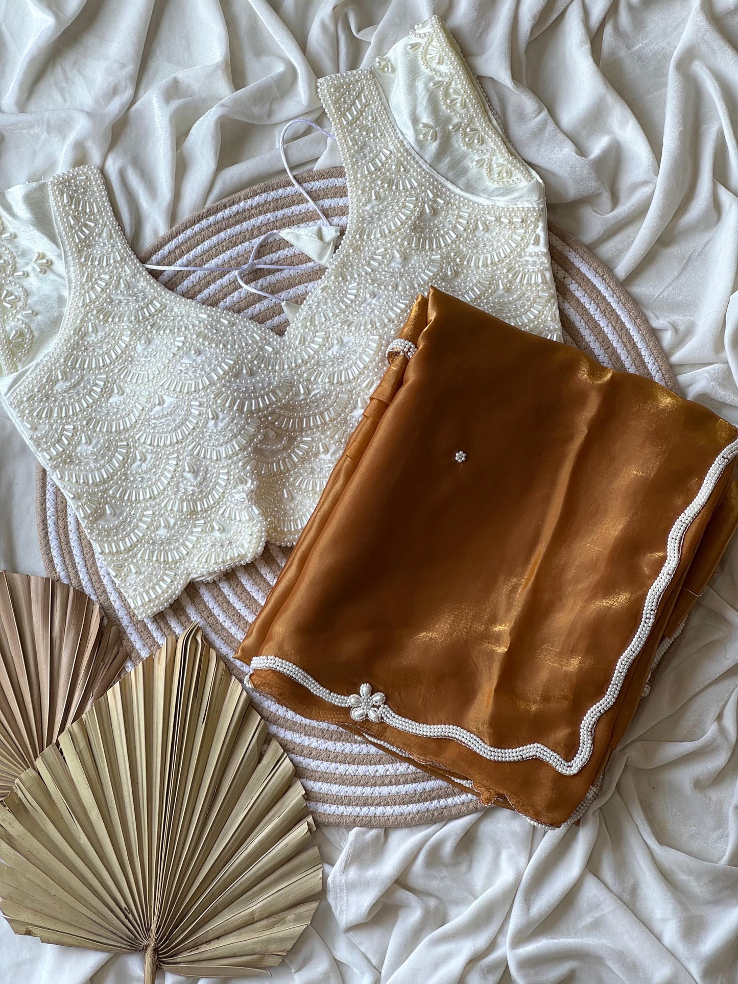 Rajkumari Pearl Saree
