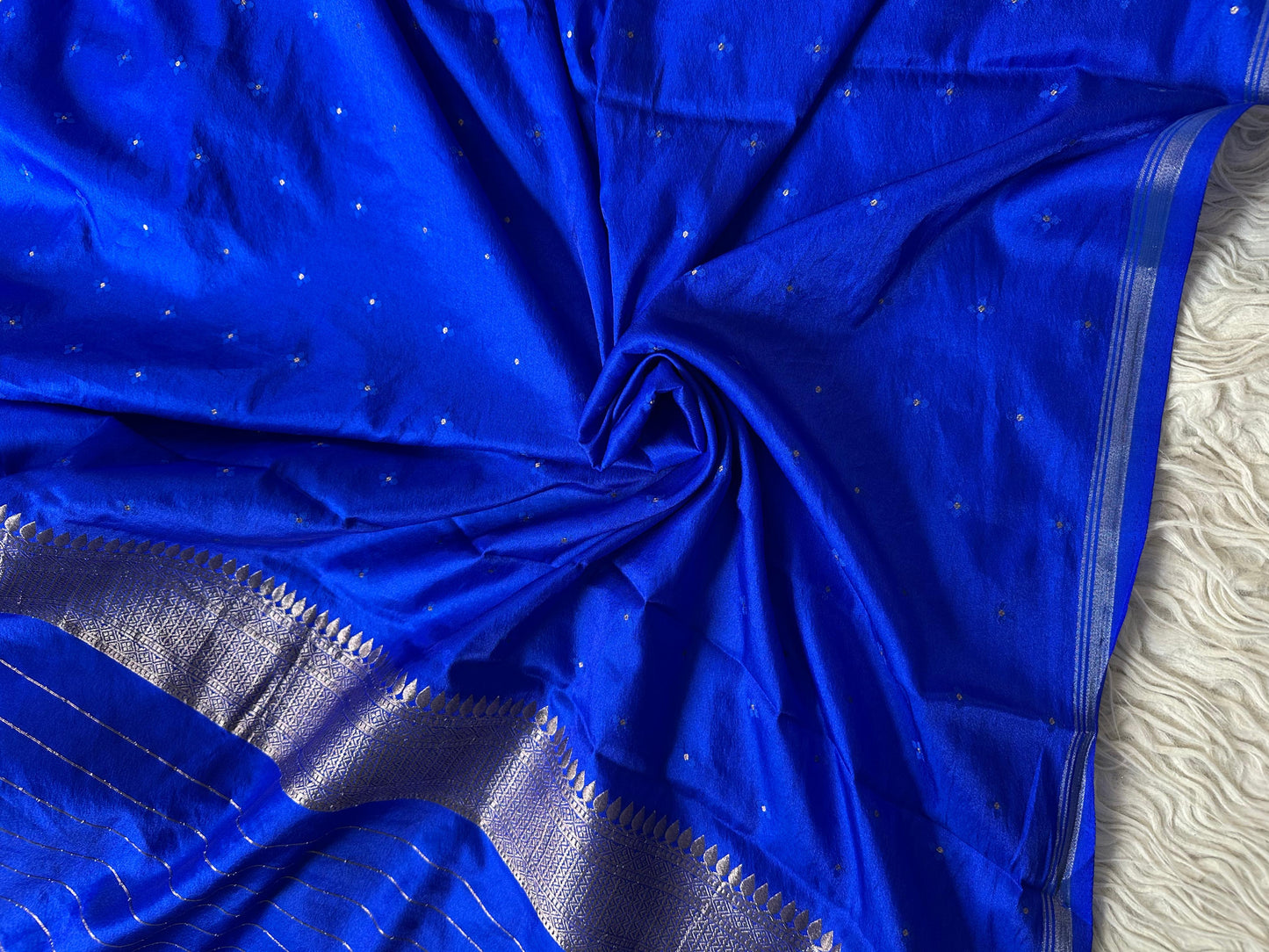 Regal Sapphire Saree