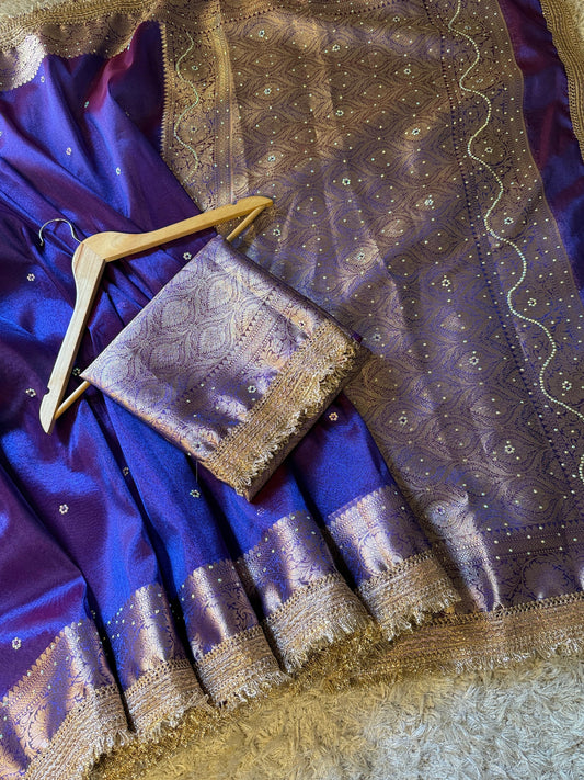 Sunehri Saaz(Blue)
