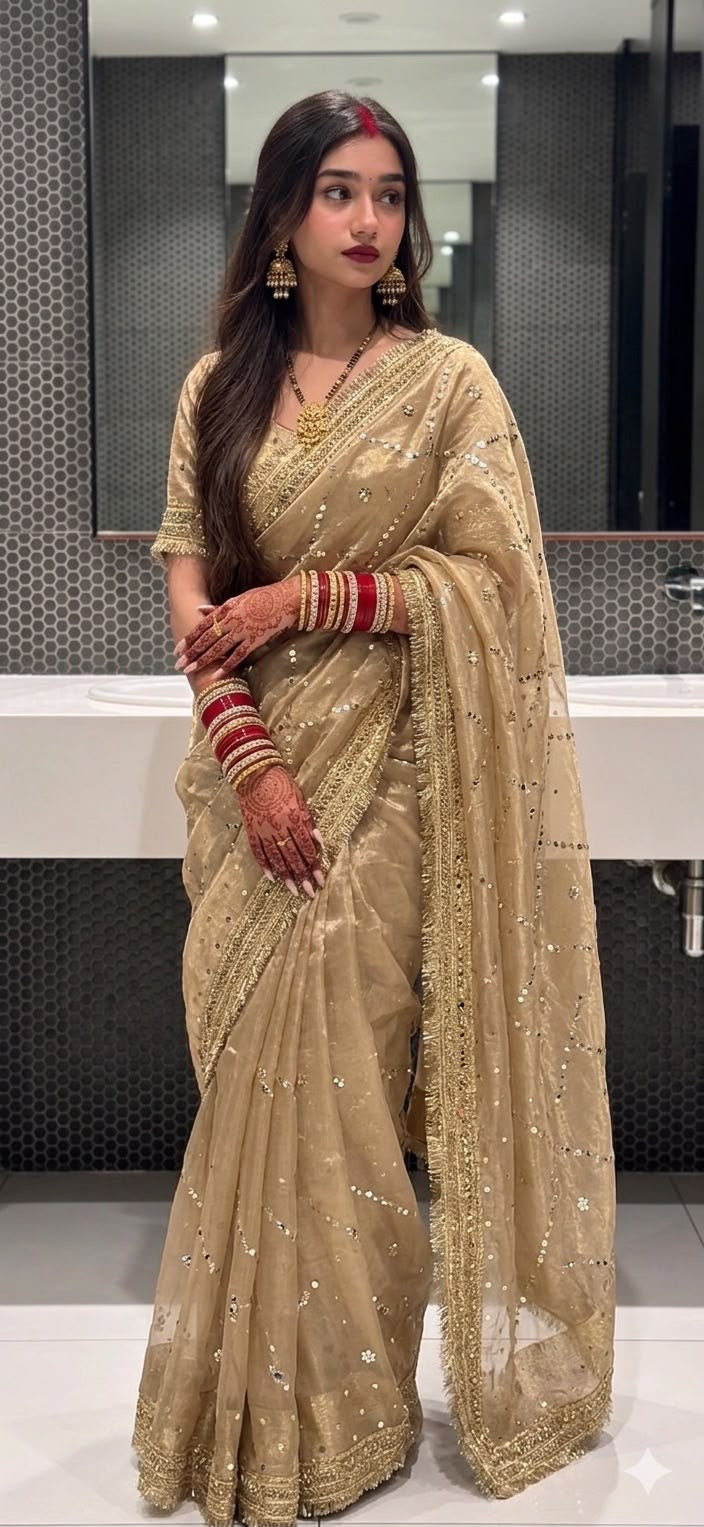 Sitara Shimmer Saree