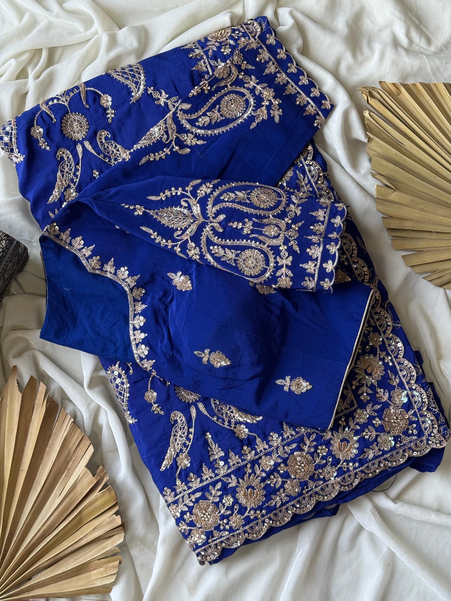 Shahi Neelam Saree