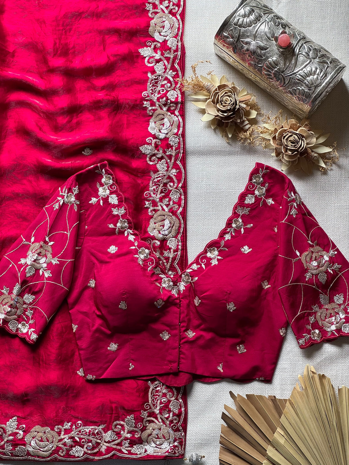 Scarlet Grace Saree