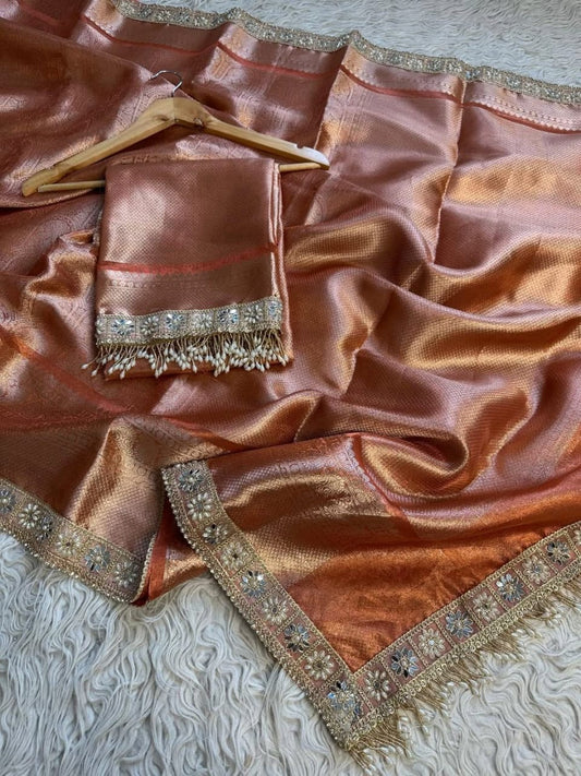 Cooper mirage Saree