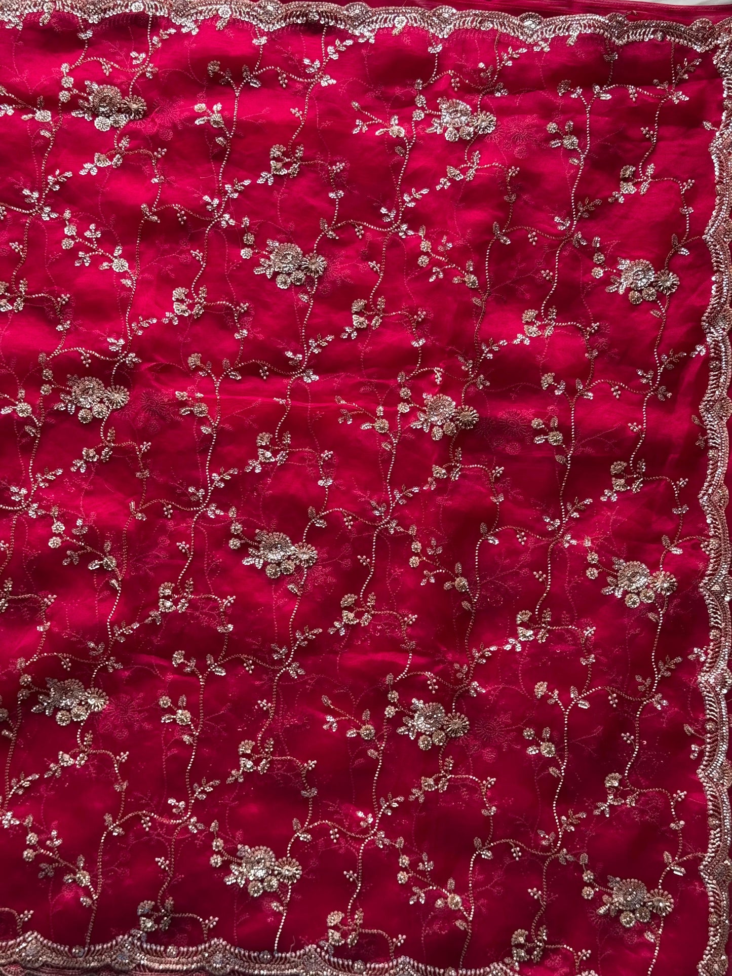 Scarlet Sparkle Drape