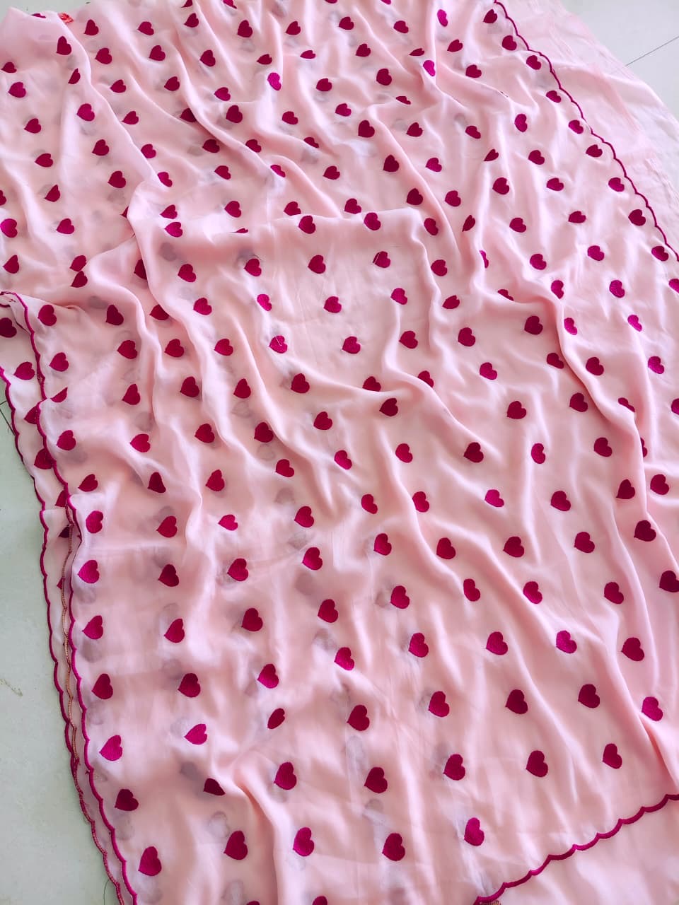 Pink Romance Saree