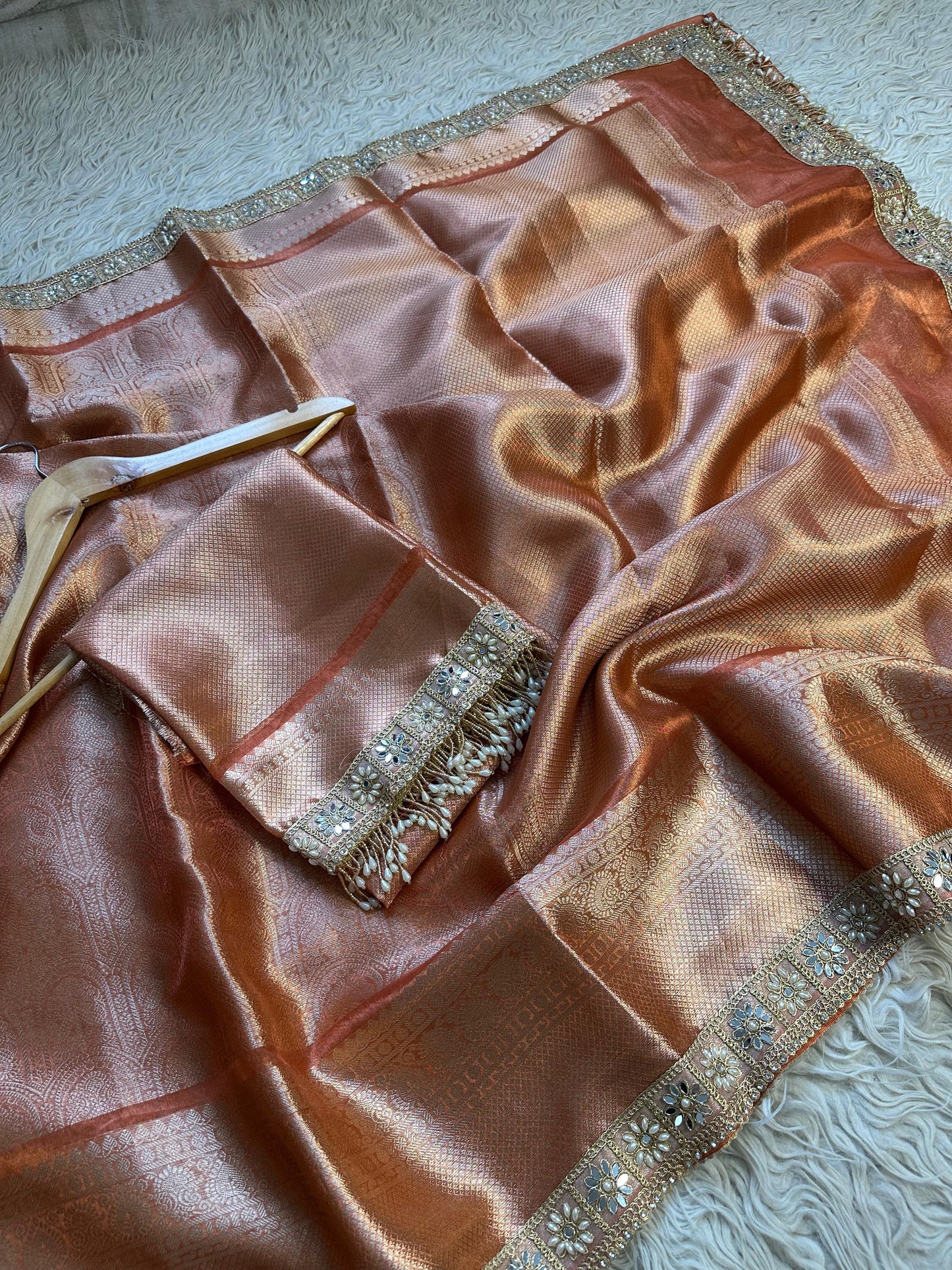 Cooper mirage Saree