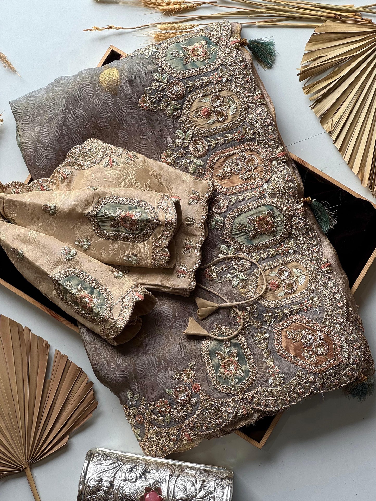 Antique Noor Saree