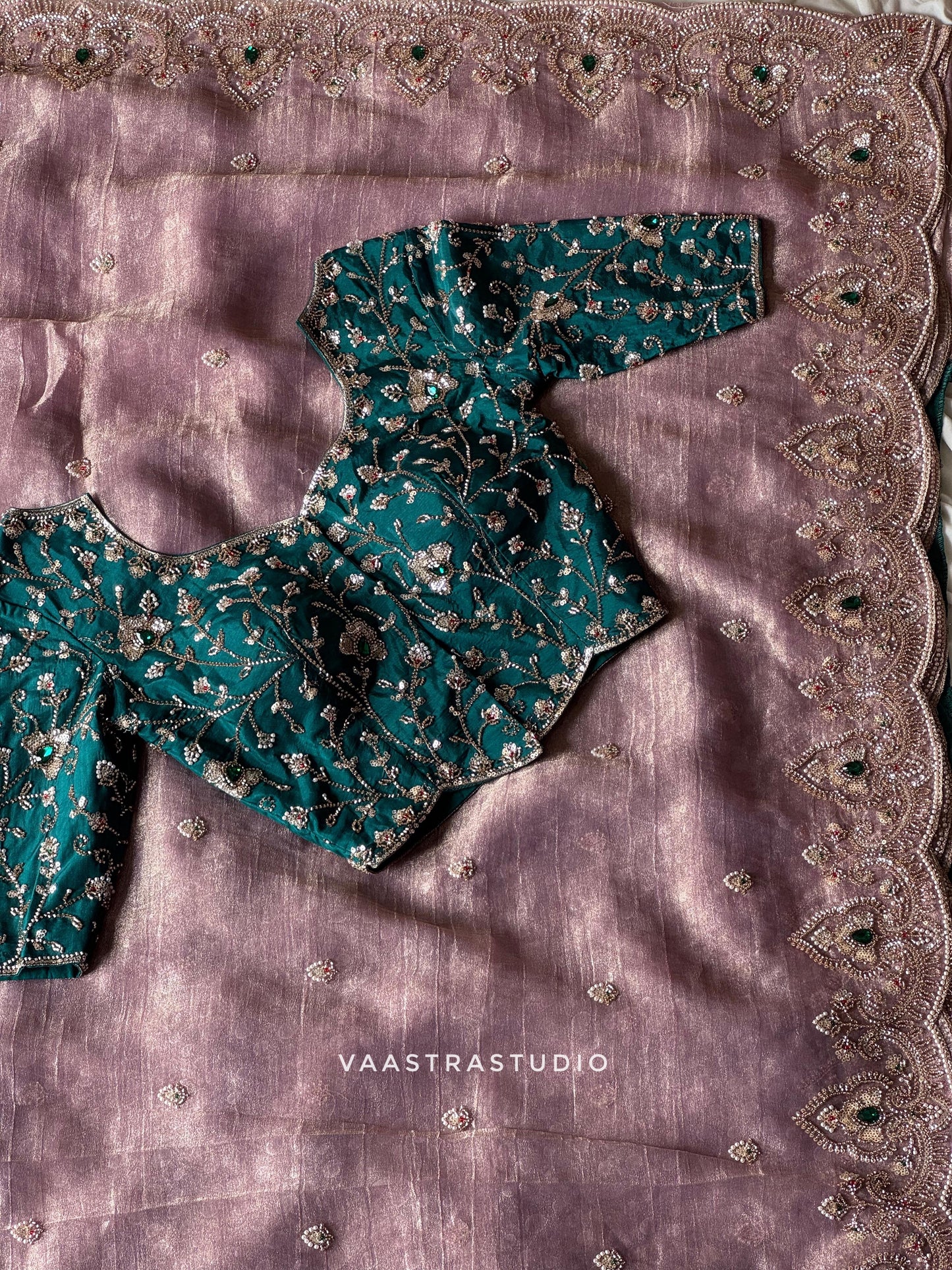 Emerald Royal Saree