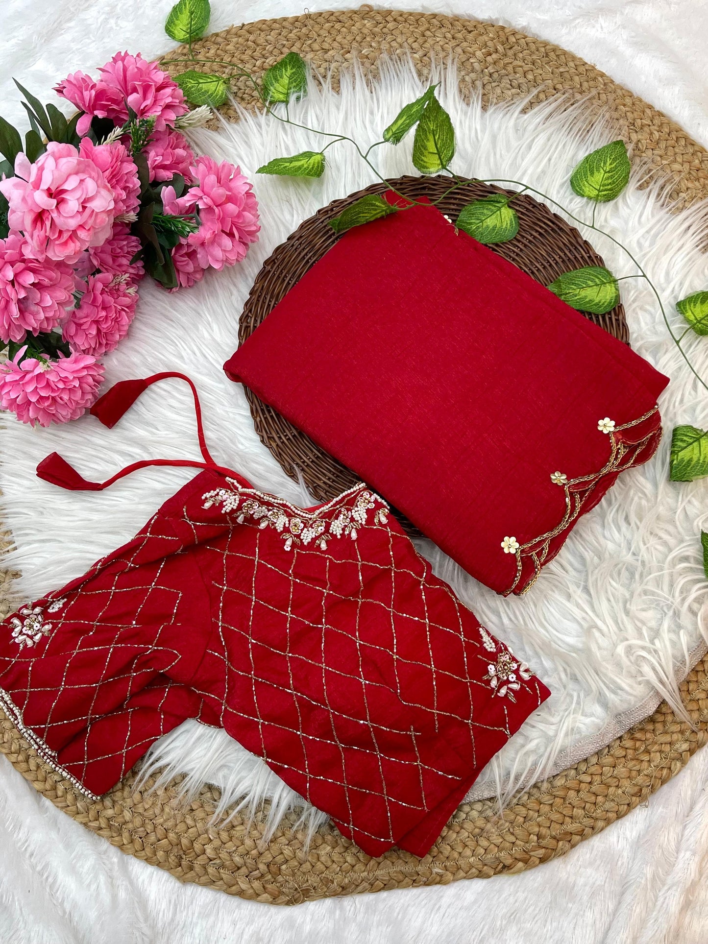 Ruby grace Saree