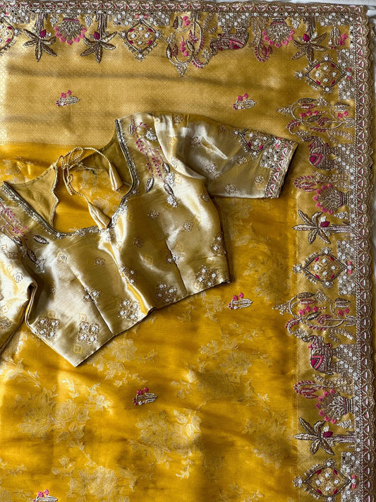 Suvarna Gulbahar Saree