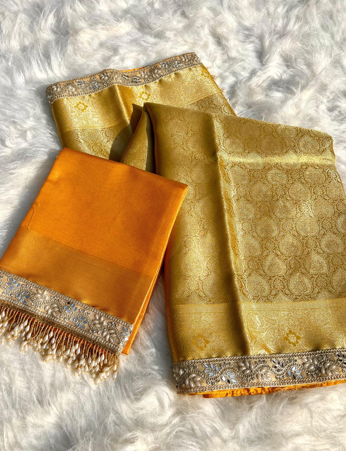 Mirra Gold Saree