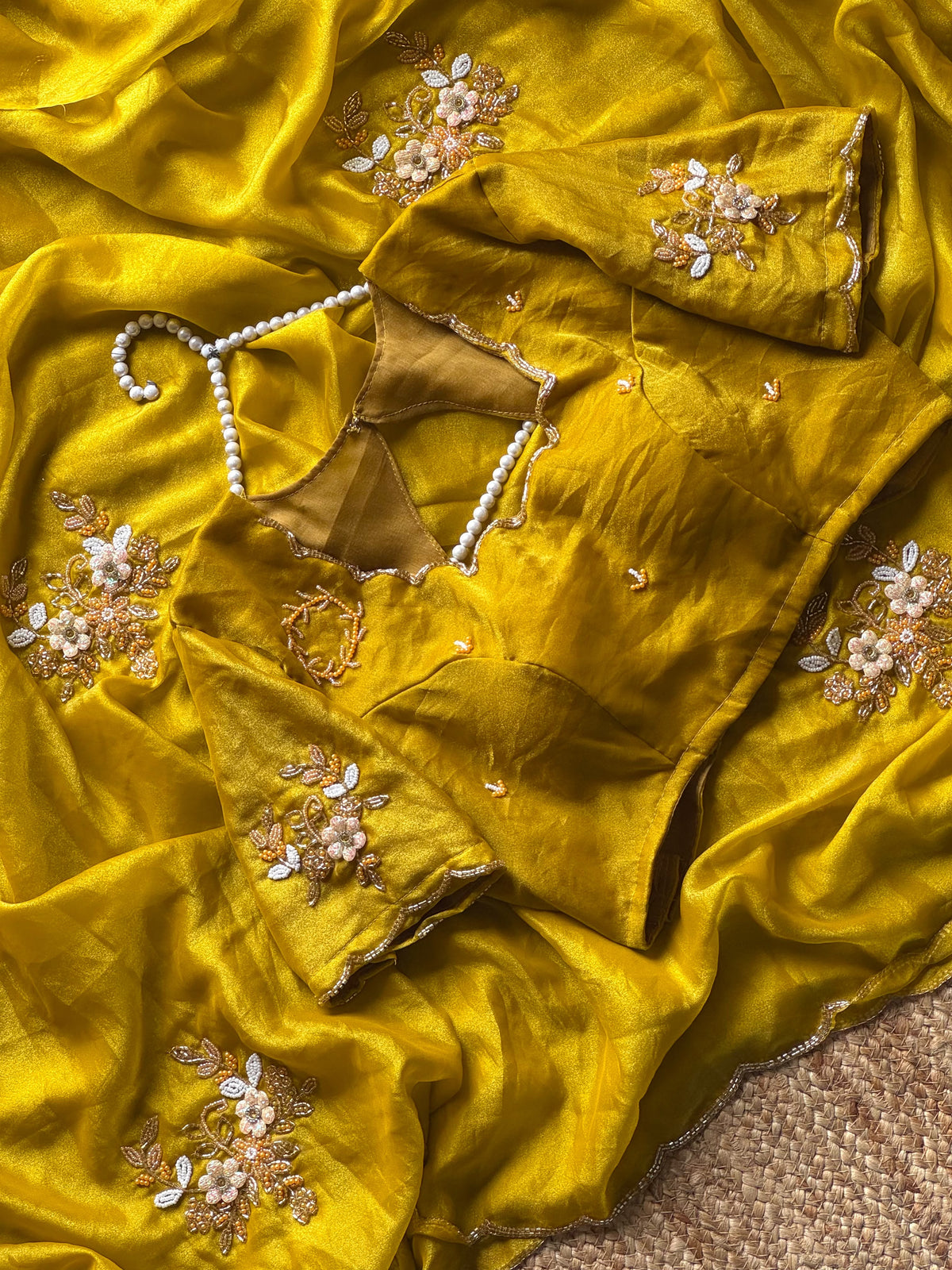 Penelope Handwork Saree