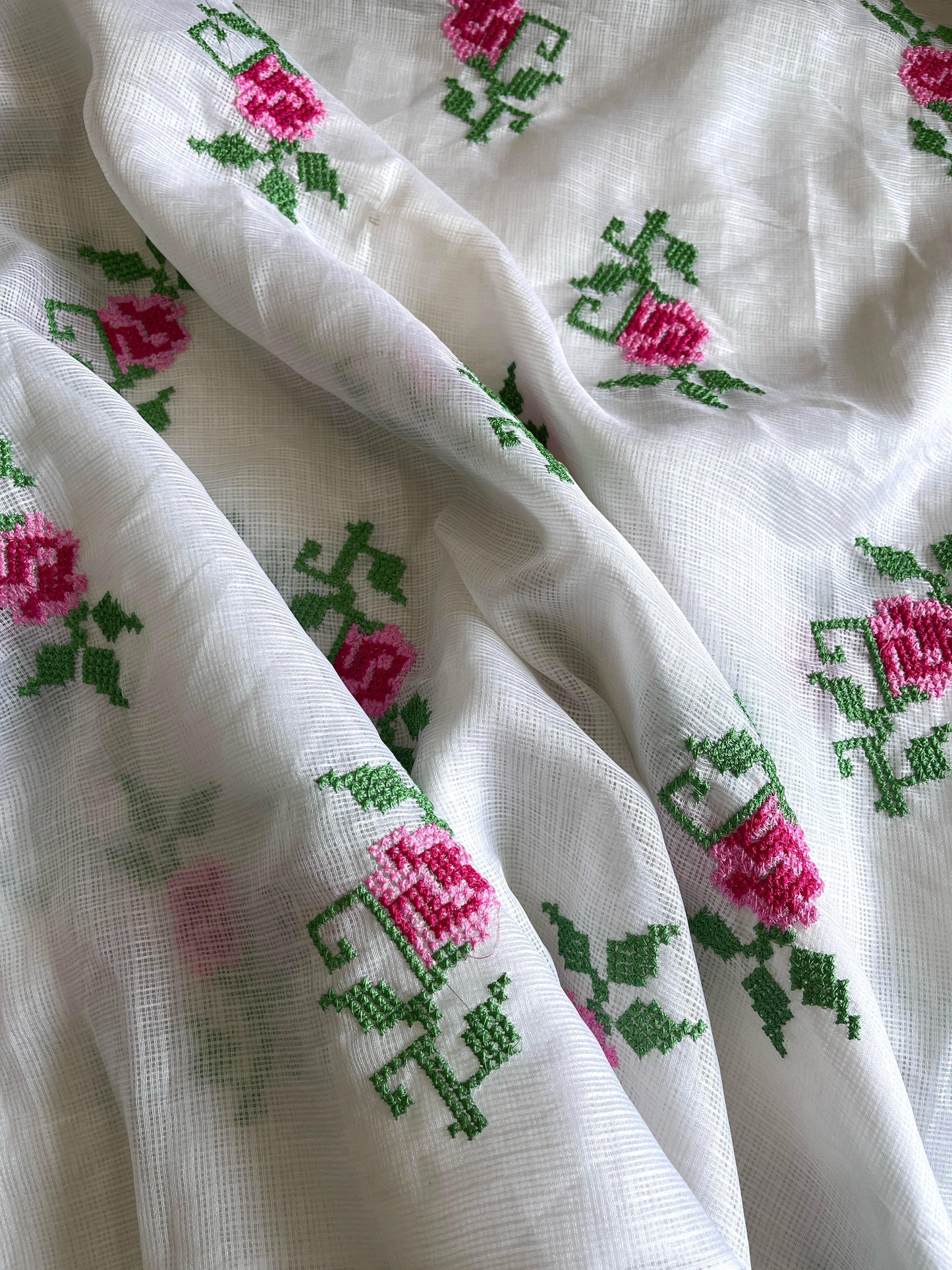 Bougainvillea Kota Saree