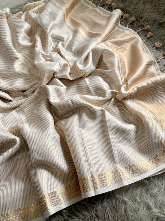 Kumudini Gold Saree