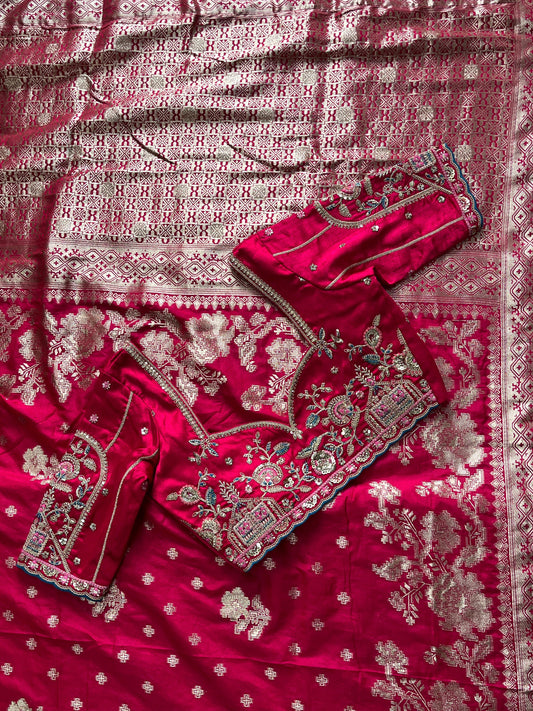 Sindoor saree