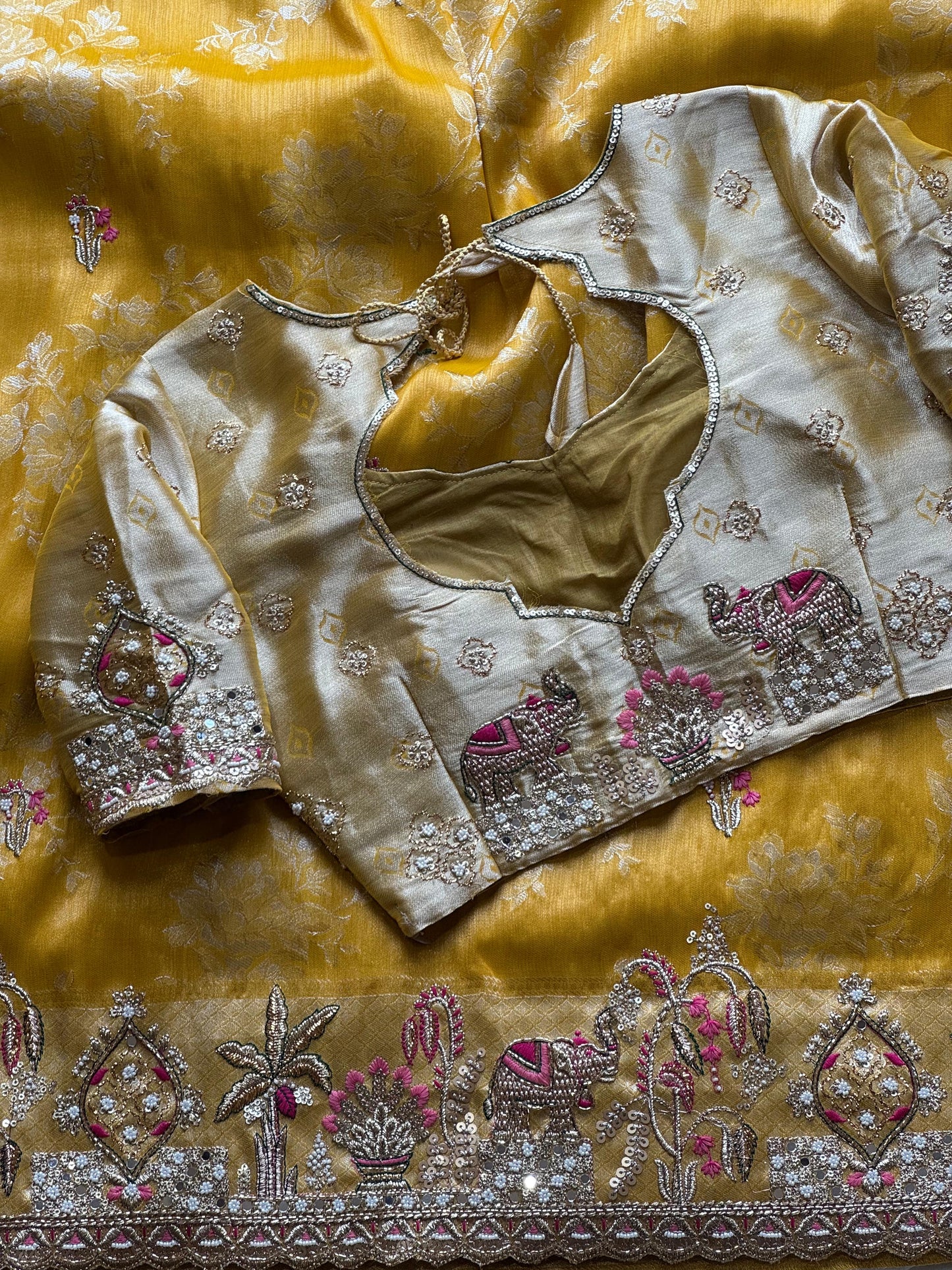 Suvarna Gulbahar Saree