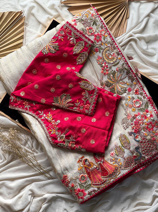 Mughal Mohini Luxe Saree