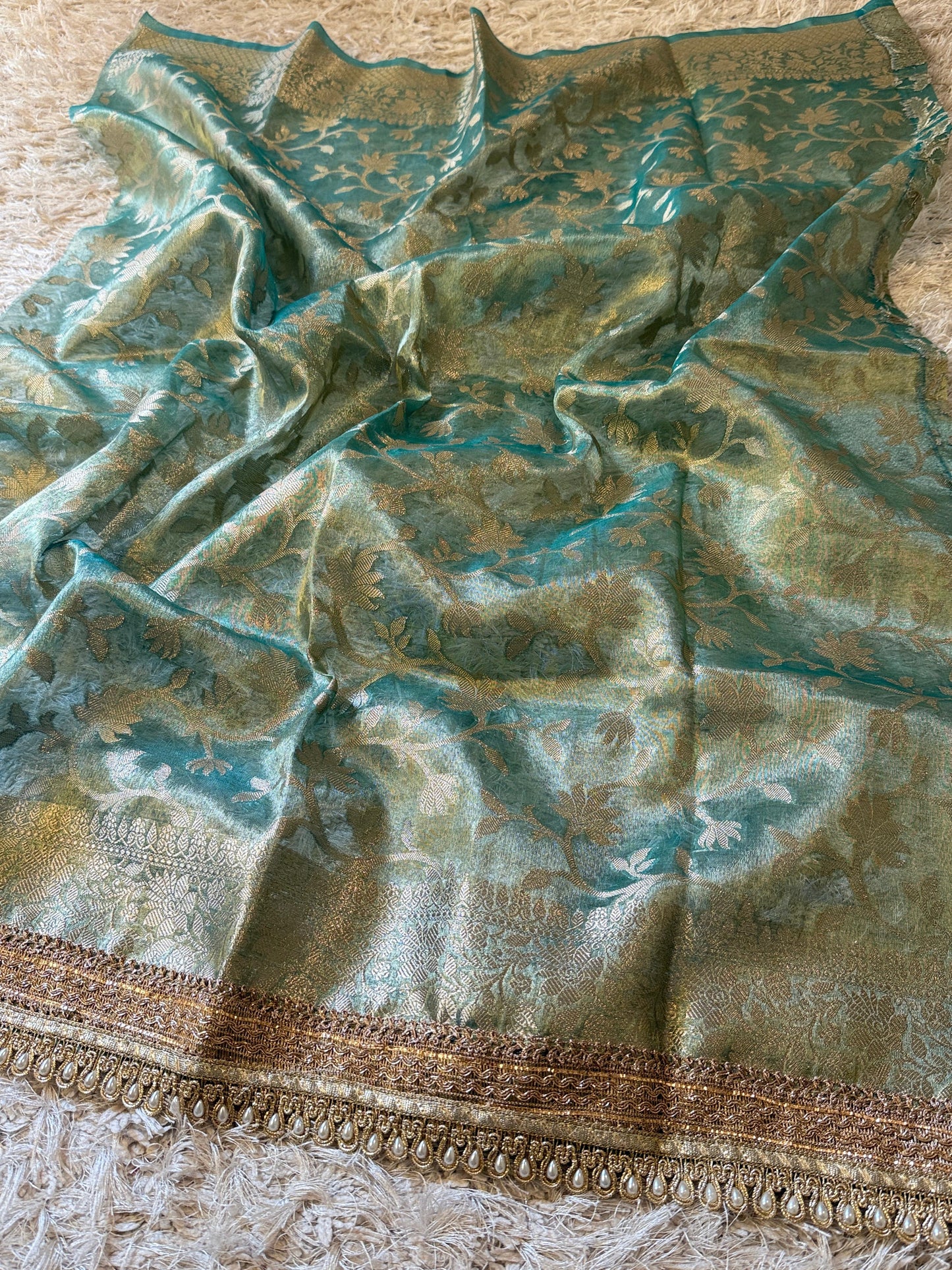 Meher Sea Mist Saree