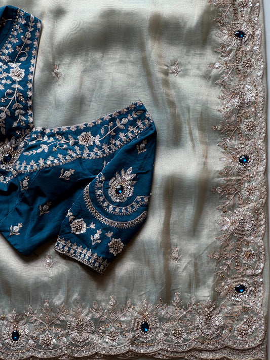 Sapphire Grace Saree