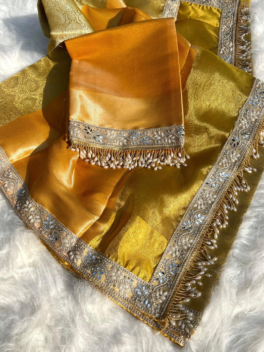 Mirra Gold Saree