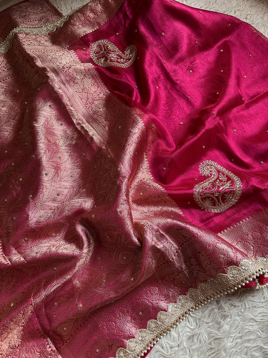 Royal Rosewood Saree