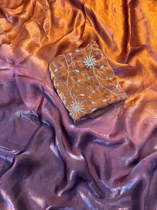 Sunset Amora Saree